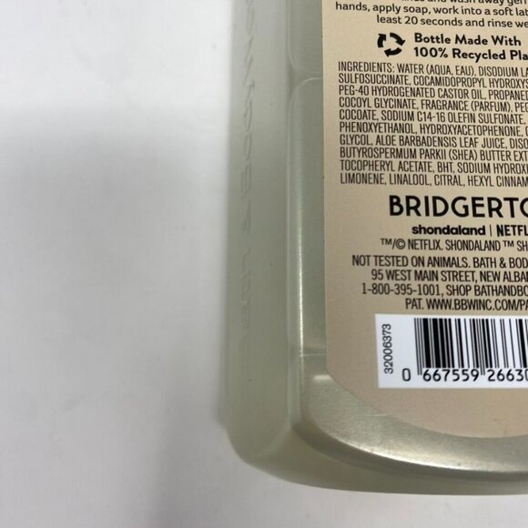 Bath & Body Works Bridgerton Diamond Of The Season Foaming Set of 2 Hand Soaps - Picture 6 of 7